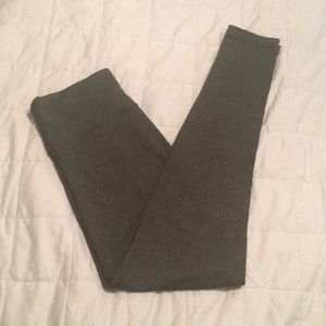 Olive green athletic leggings